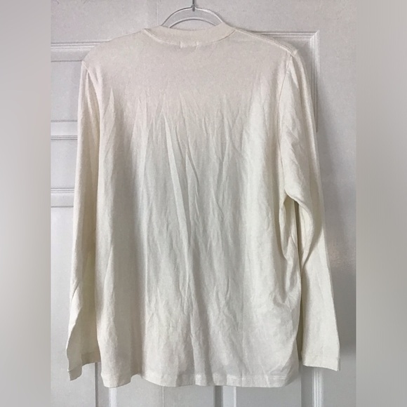 SKIMS Boyfriend Long Sleeve T-Shirt | Marble | Size S - Picture 7 of 9